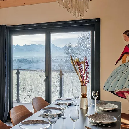 Dağ evi Malczykowka-luksusowy Dom & - Jacuzzi, Sauna, Teznia , Z Widokiem Na Tatry *