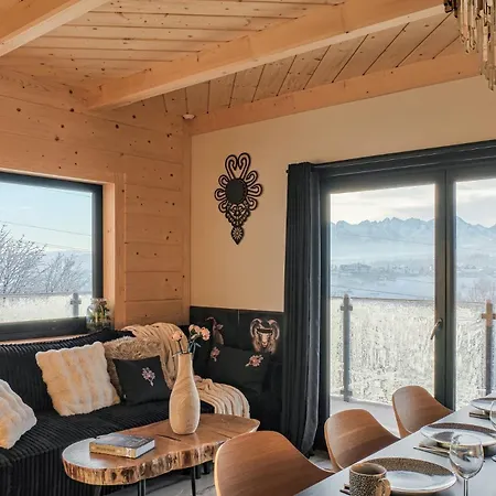 Dağ evi Malczykowka-luksusowy Dom & - Jacuzzi, Sauna, Teznia , Z Widokiem Na Tatry *