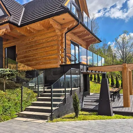 شاليه Malczykowka-luksusowy Dom & - Jacuzzi, Sauna, Teznia , Z Widokiem Na Tatry